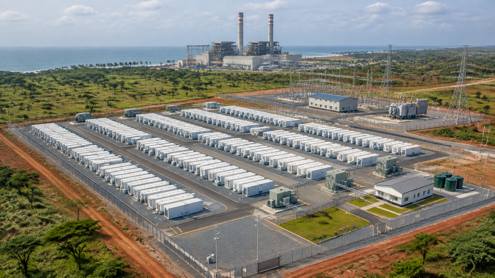 Battery energy storage installation